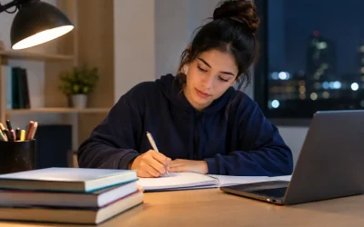 Cómo organizar estudio universitario nocturno
