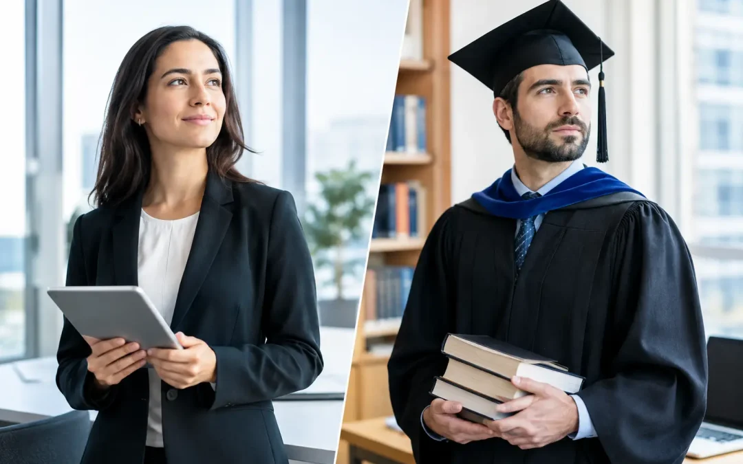 Doctorado profesional vs académico: ¿cuál elegir?