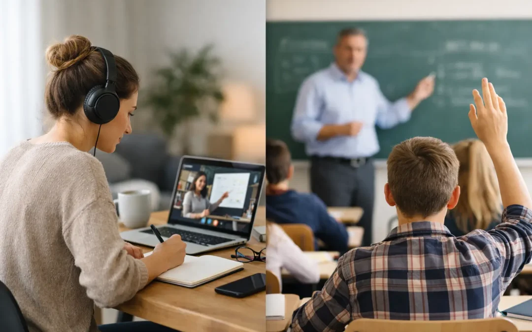 Educación flexible vs tradicional: cómo elegir